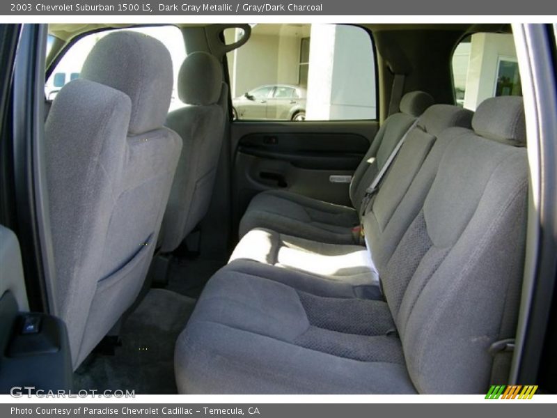 Dark Gray Metallic / Gray/Dark Charcoal 2003 Chevrolet Suburban 1500 LS