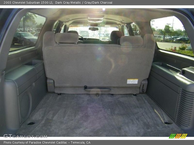 Dark Gray Metallic / Gray/Dark Charcoal 2003 Chevrolet Suburban 1500 LS