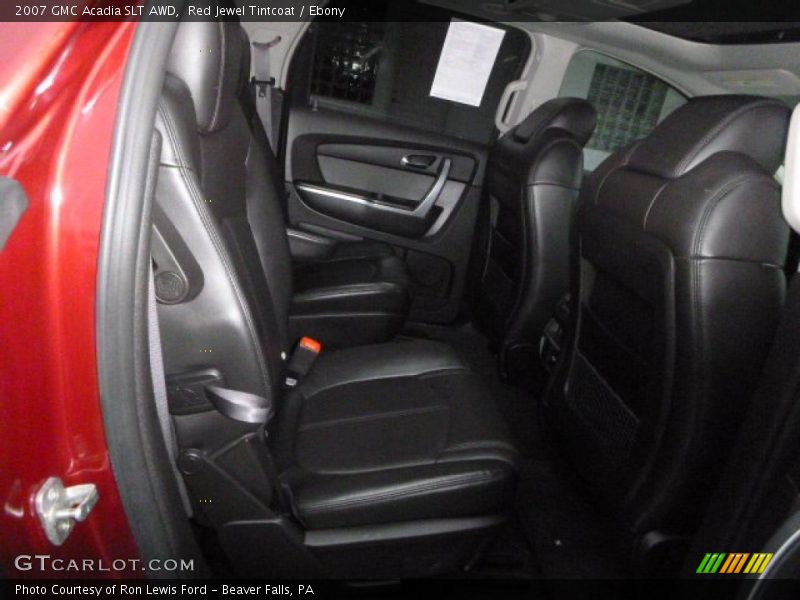 Red Jewel Tintcoat / Ebony 2007 GMC Acadia SLT AWD