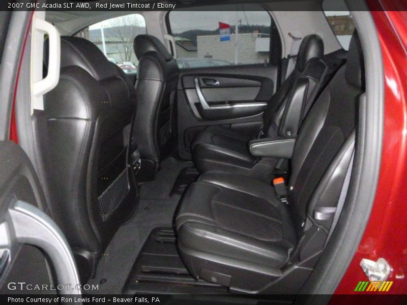 Red Jewel Tintcoat / Ebony 2007 GMC Acadia SLT AWD