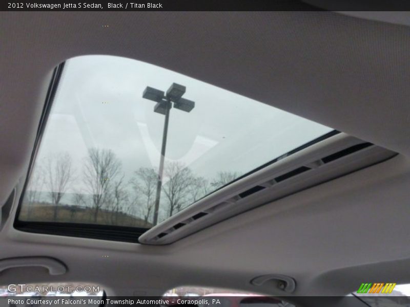 Black / Titan Black 2012 Volkswagen Jetta S Sedan