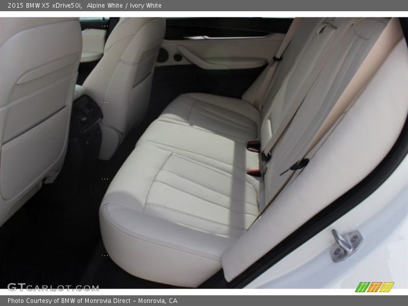 Alpine White / Ivory White 2015 BMW X5 xDrive50i