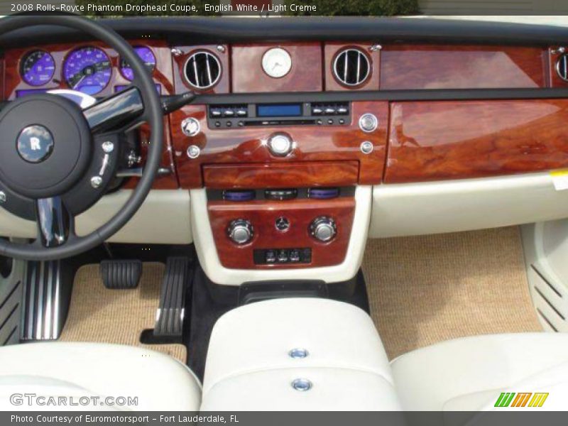 English White / Light Creme 2008 Rolls-Royce Phantom Drophead Coupe