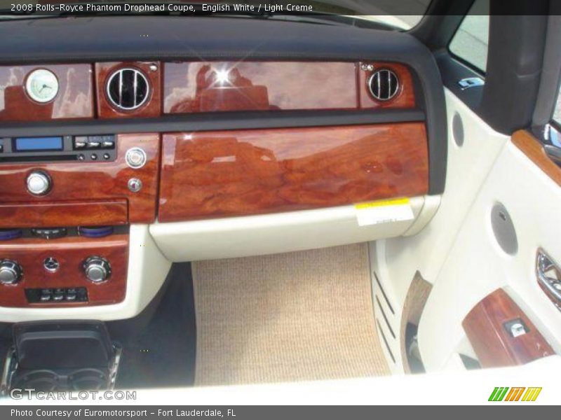English White / Light Creme 2008 Rolls-Royce Phantom Drophead Coupe