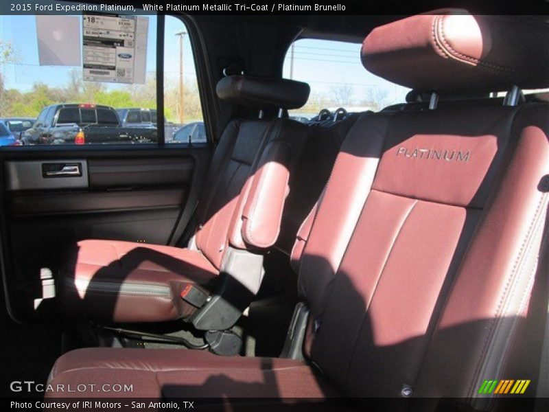 Rear Seat of 2015 Expedition Platinum