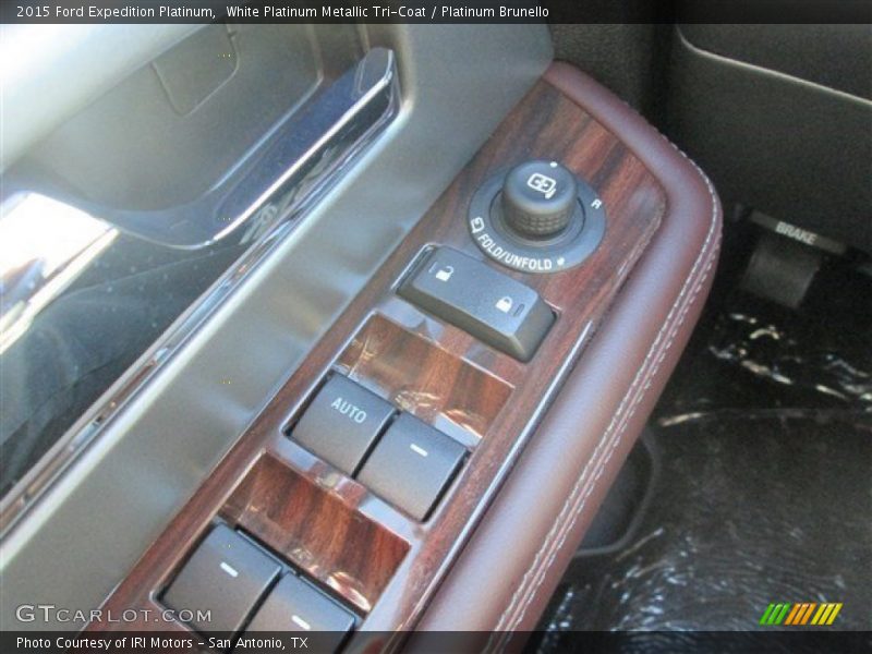 White Platinum Metallic Tri-Coat / Platinum Brunello 2015 Ford Expedition Platinum