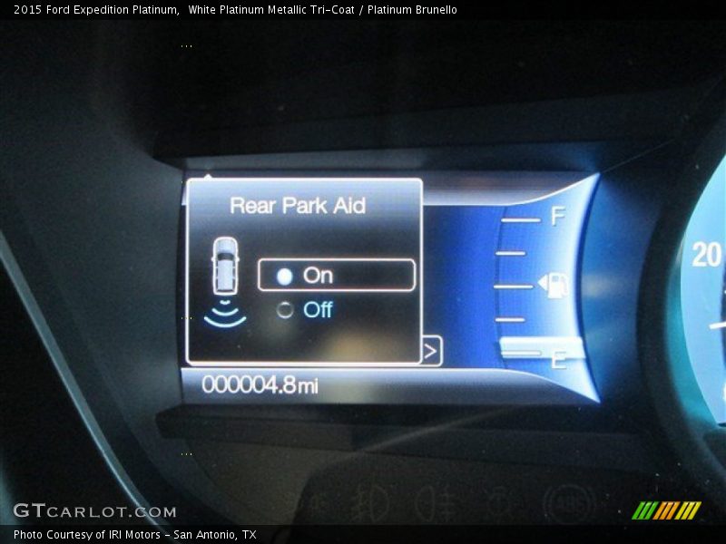 White Platinum Metallic Tri-Coat / Platinum Brunello 2015 Ford Expedition Platinum