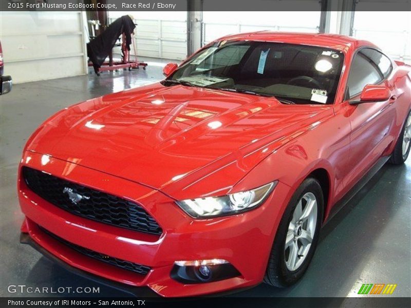 Race Red / Ebony 2015 Ford Mustang EcoBoost Coupe