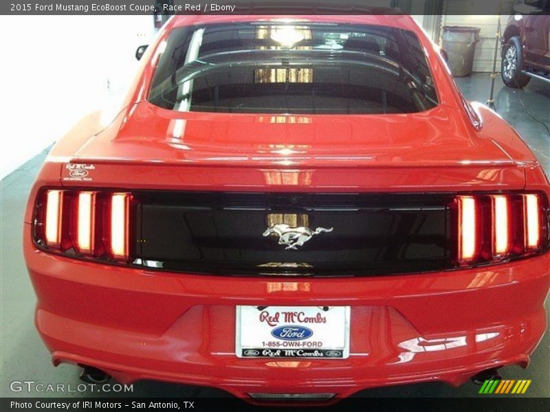 Race Red / Ebony 2015 Ford Mustang EcoBoost Coupe