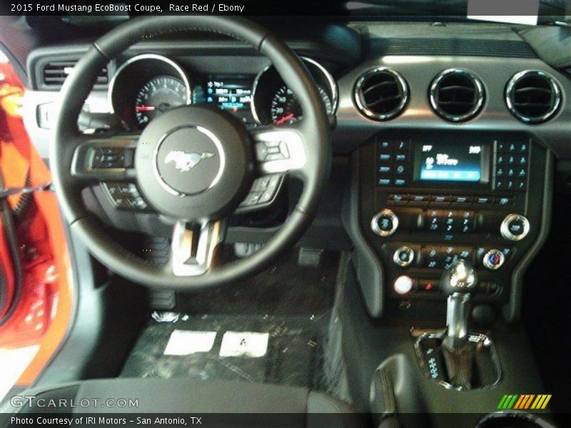 Race Red / Ebony 2015 Ford Mustang EcoBoost Coupe