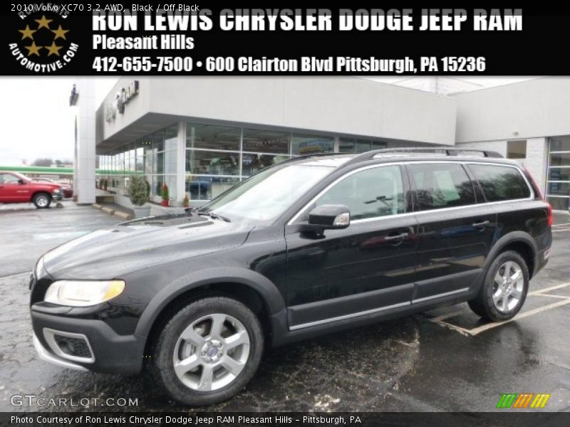 Black / Off Black 2010 Volvo XC70 3.2 AWD