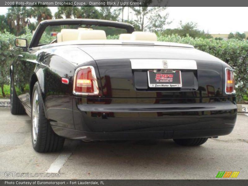 Diamond Black / Light Creme 2008 Rolls-Royce Phantom Drophead Coupe