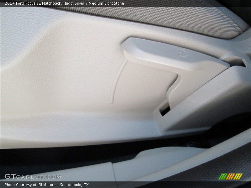 Ingot Silver / Medium Light Stone 2014 Ford Focus SE Hatchback