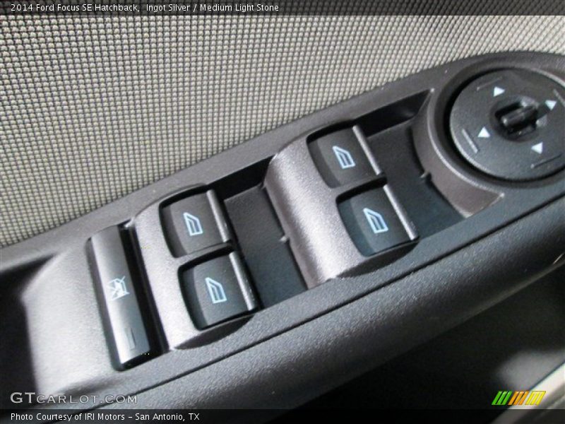 Ingot Silver / Medium Light Stone 2014 Ford Focus SE Hatchback