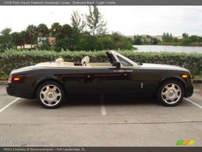 Diamond Black / Light Creme 2008 Rolls-Royce Phantom Drophead Coupe