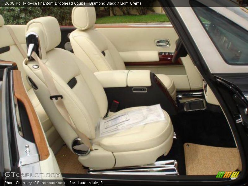 Diamond Black / Light Creme 2008 Rolls-Royce Phantom Drophead Coupe