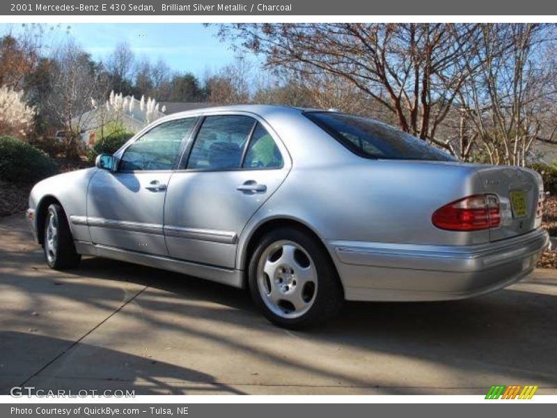 Brilliant Silver Metallic / Charcoal 2001 Mercedes-Benz E 430 Sedan