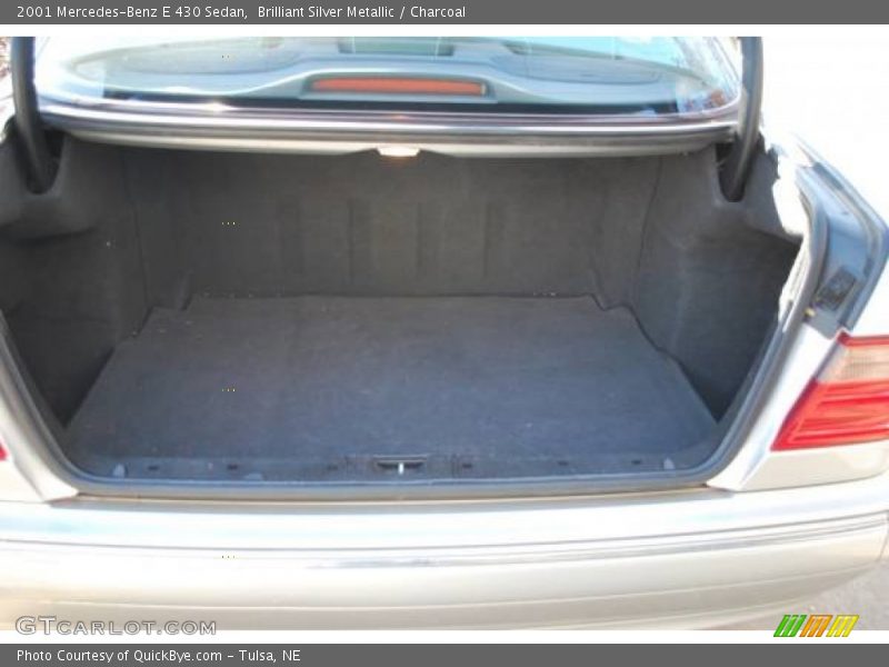 Brilliant Silver Metallic / Charcoal 2001 Mercedes-Benz E 430 Sedan