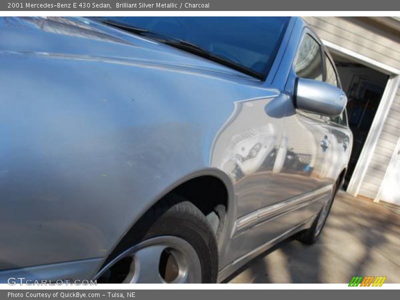 Brilliant Silver Metallic / Charcoal 2001 Mercedes-Benz E 430 Sedan