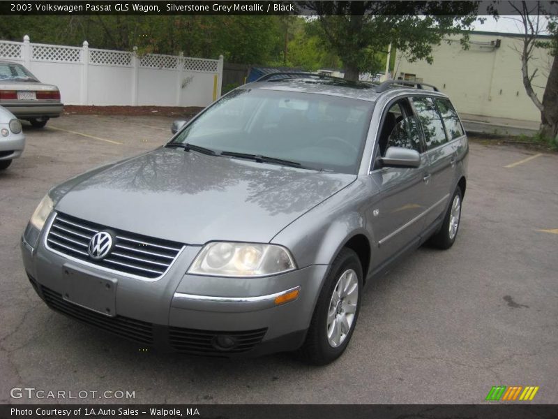 Silverstone Grey Metallic / Black 2003 Volkswagen Passat GLS Wagon