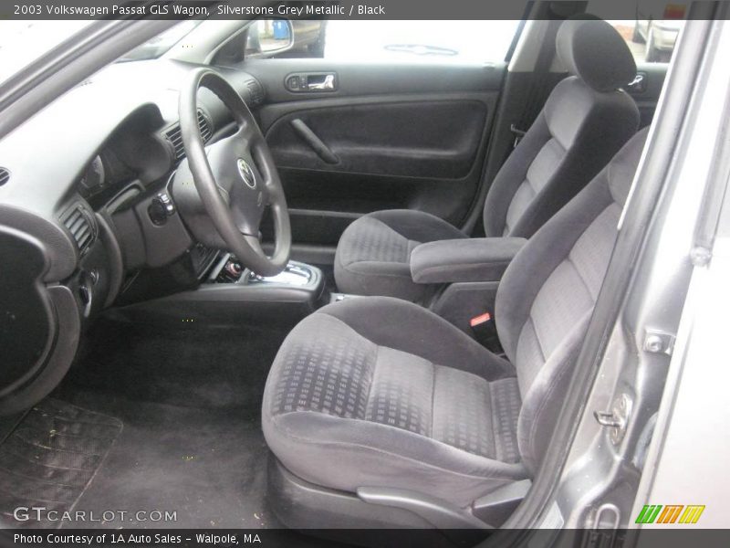 Silverstone Grey Metallic / Black 2003 Volkswagen Passat GLS Wagon
