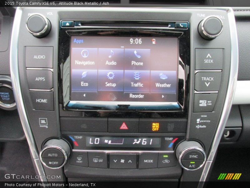 Attitude Black Metallic / Ash 2015 Toyota Camry XSE V6