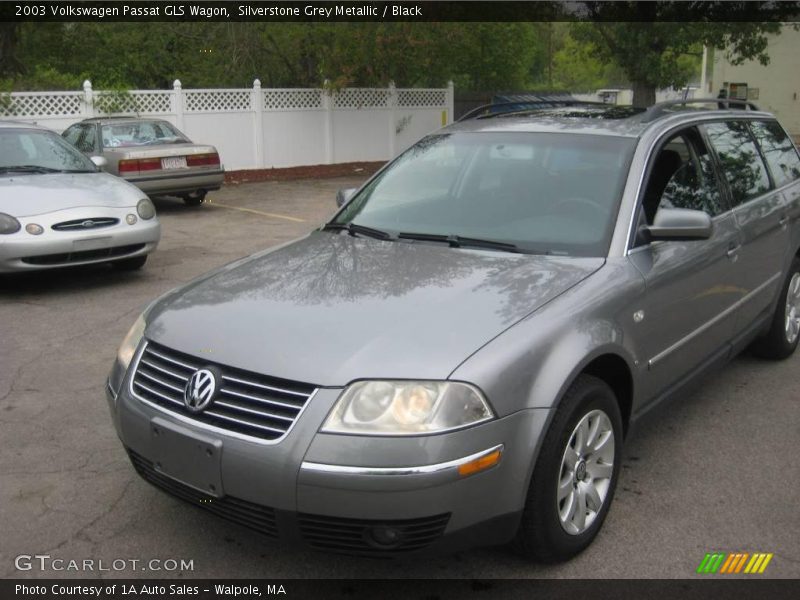 Silverstone Grey Metallic / Black 2003 Volkswagen Passat GLS Wagon