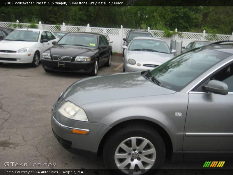 Silverstone Grey Metallic / Black 2003 Volkswagen Passat GLS Wagon