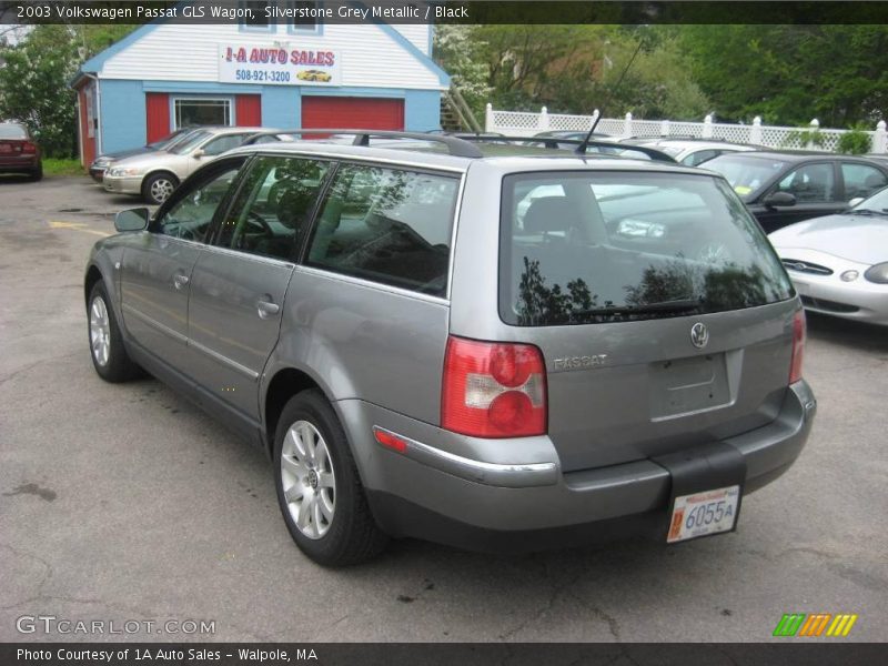 Silverstone Grey Metallic / Black 2003 Volkswagen Passat GLS Wagon