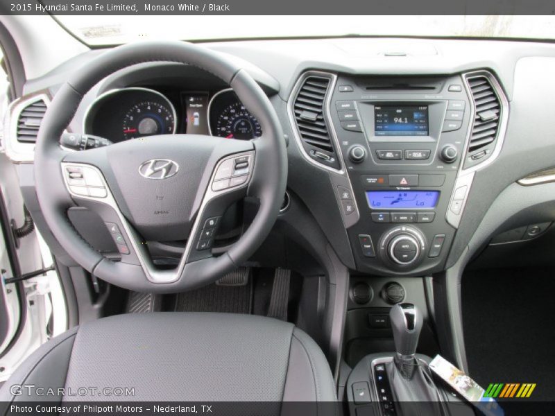 Dashboard of 2015 Santa Fe Limited