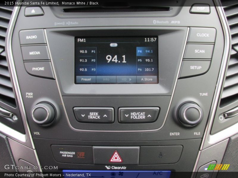 Controls of 2015 Santa Fe Limited