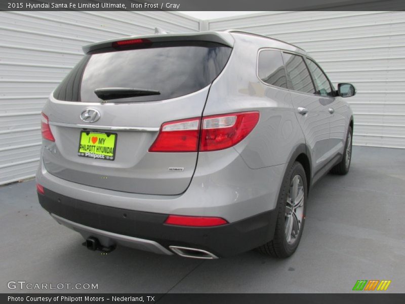 Iron Frost / Gray 2015 Hyundai Santa Fe Limited Ultimate