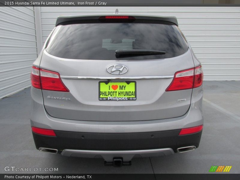 Iron Frost / Gray 2015 Hyundai Santa Fe Limited Ultimate