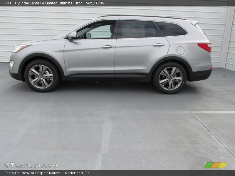 Iron Frost / Gray 2015 Hyundai Santa Fe Limited Ultimate