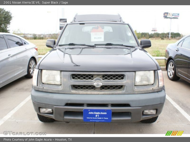 Super Black / Sage 2001 Nissan Xterra SE V6