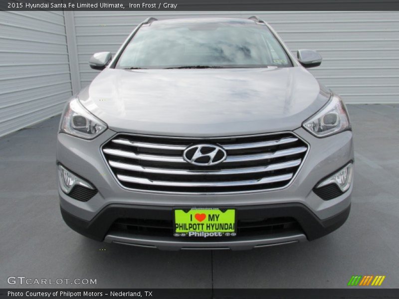 Iron Frost / Gray 2015 Hyundai Santa Fe Limited Ultimate
