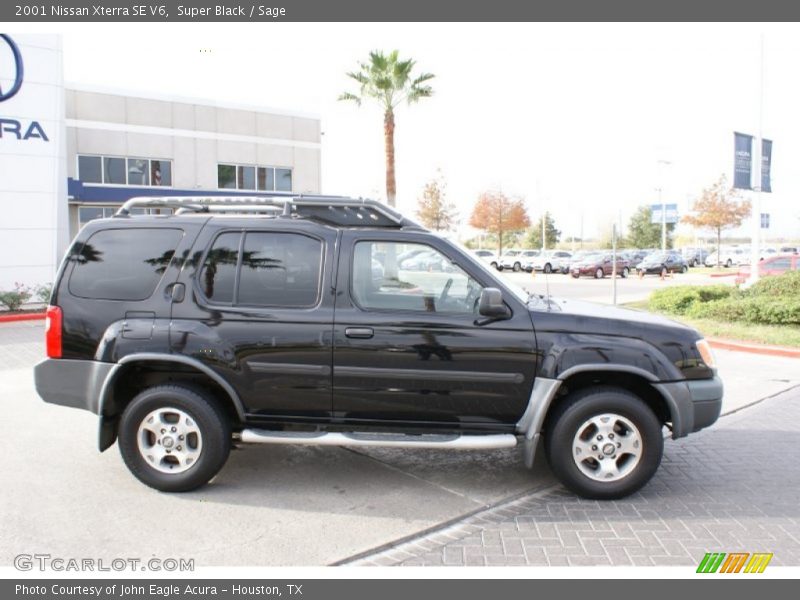 Super Black / Sage 2001 Nissan Xterra SE V6