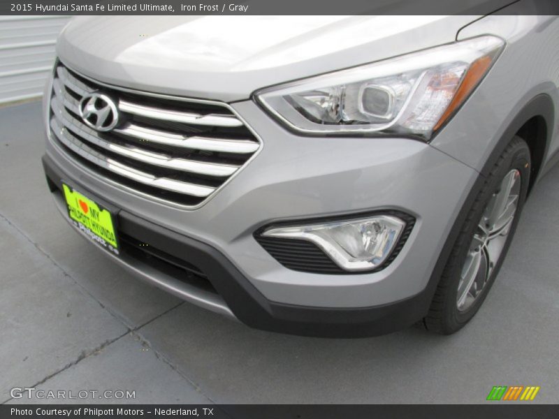 Iron Frost / Gray 2015 Hyundai Santa Fe Limited Ultimate