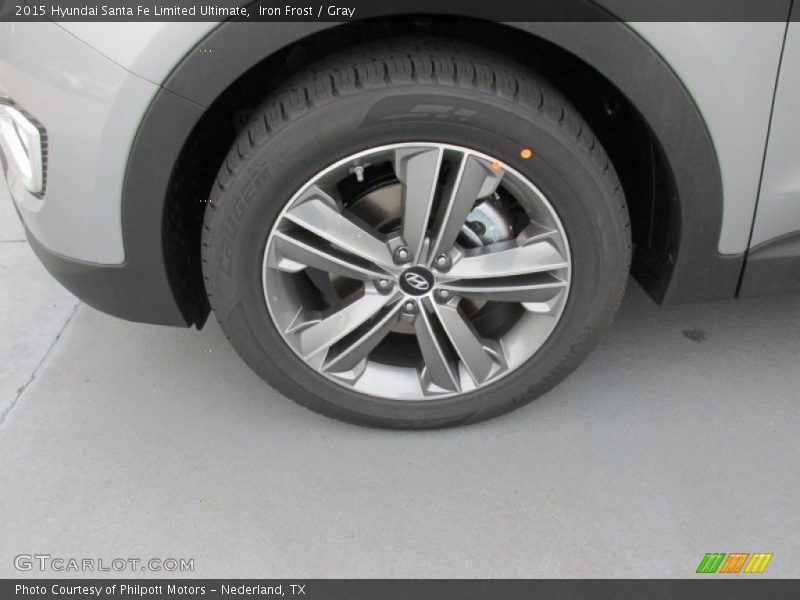 Iron Frost / Gray 2015 Hyundai Santa Fe Limited Ultimate