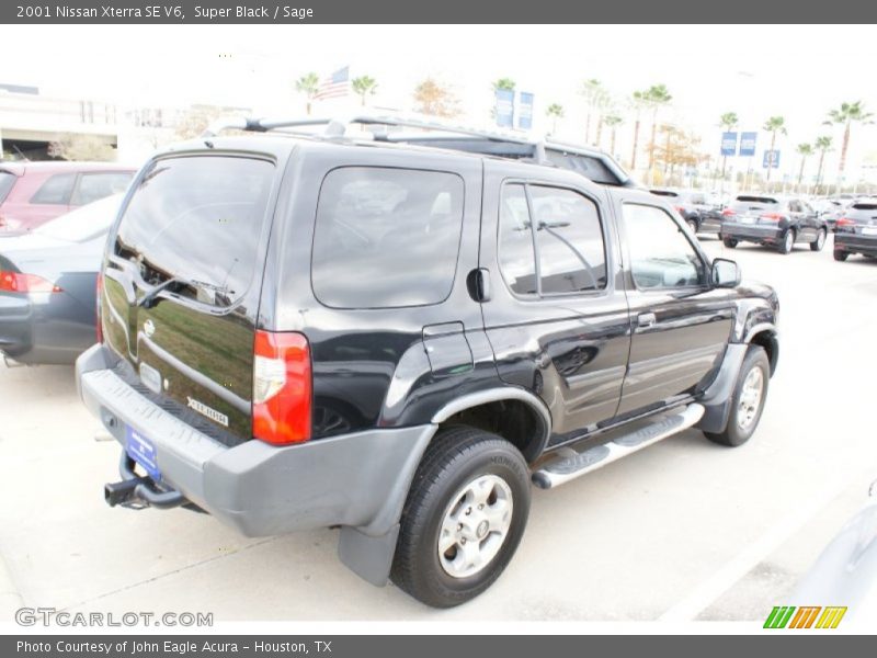 Super Black / Sage 2001 Nissan Xterra SE V6