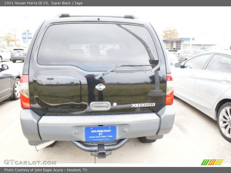 Super Black / Sage 2001 Nissan Xterra SE V6