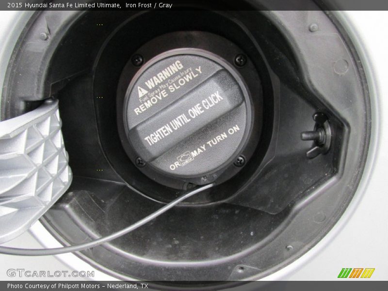 Iron Frost / Gray 2015 Hyundai Santa Fe Limited Ultimate