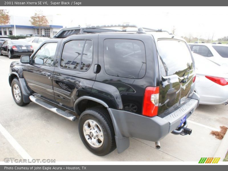 Super Black / Sage 2001 Nissan Xterra SE V6