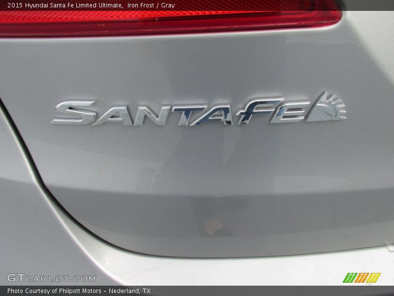 Iron Frost / Gray 2015 Hyundai Santa Fe Limited Ultimate