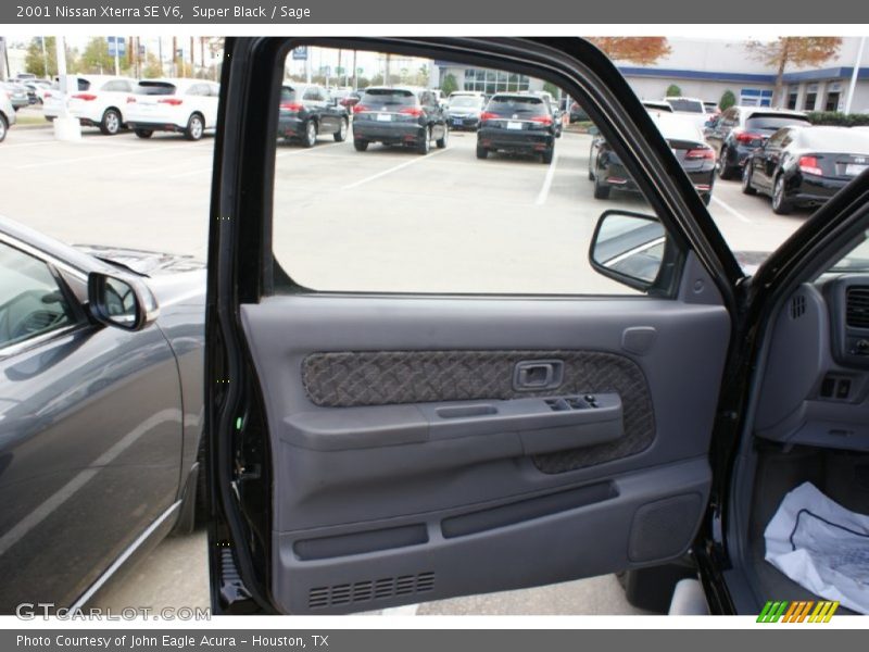 Super Black / Sage 2001 Nissan Xterra SE V6