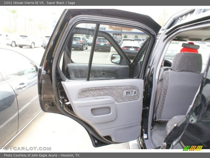 Super Black / Sage 2001 Nissan Xterra SE V6