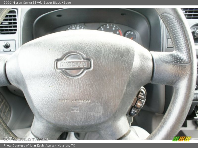 Super Black / Sage 2001 Nissan Xterra SE V6