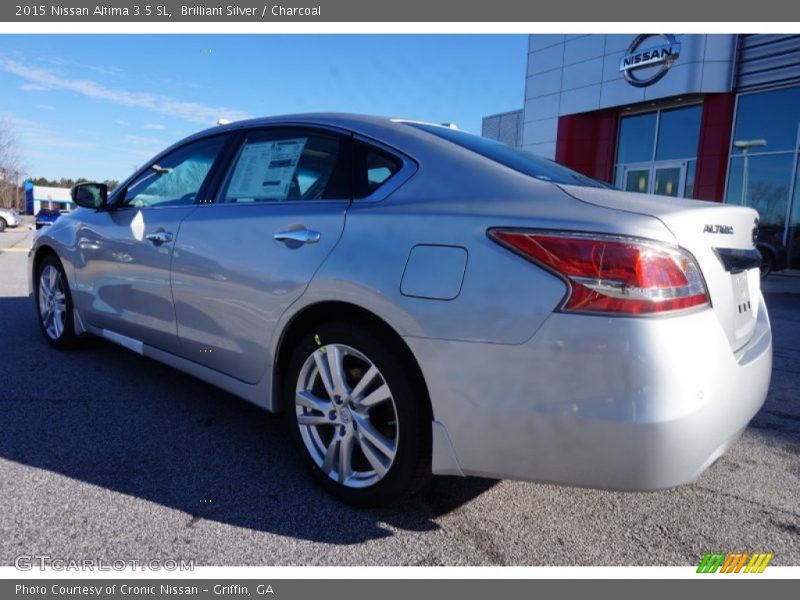 Brilliant Silver / Charcoal 2015 Nissan Altima 3.5 SL