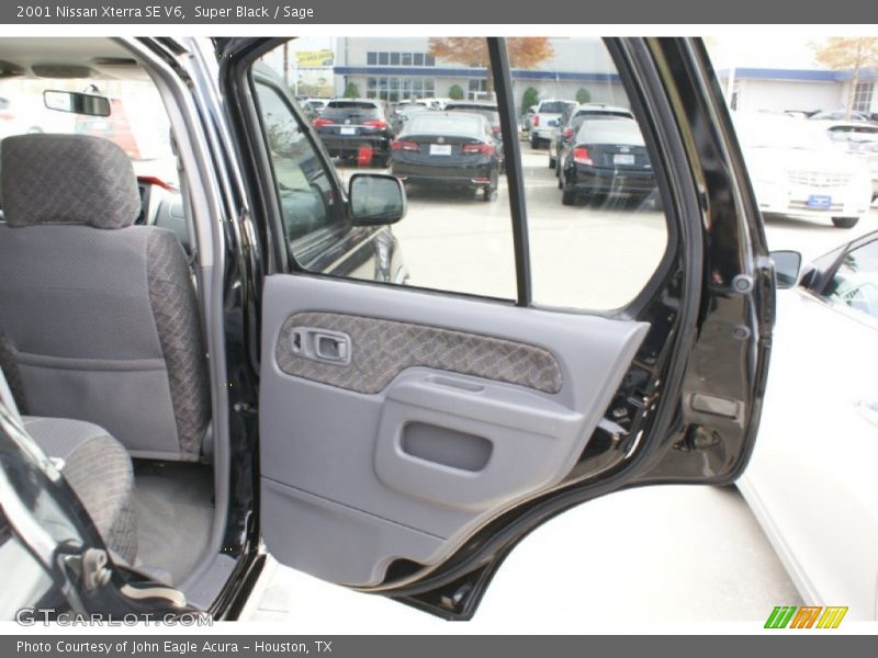 Super Black / Sage 2001 Nissan Xterra SE V6