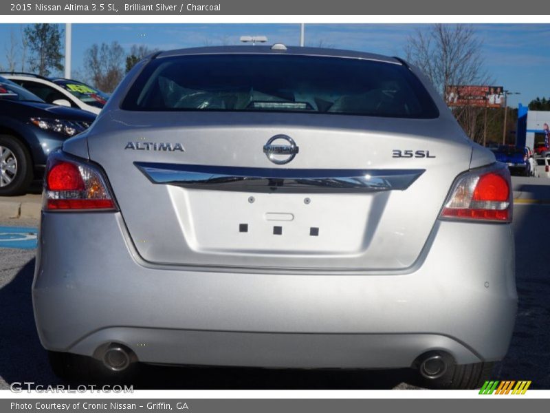 Brilliant Silver / Charcoal 2015 Nissan Altima 3.5 SL